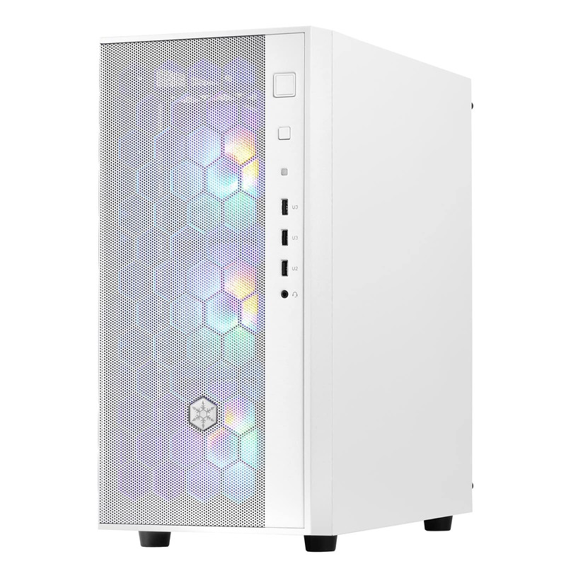 SilverStone Technology FAR1W-PRO Tempered Glass Mid Tower ATX Case with