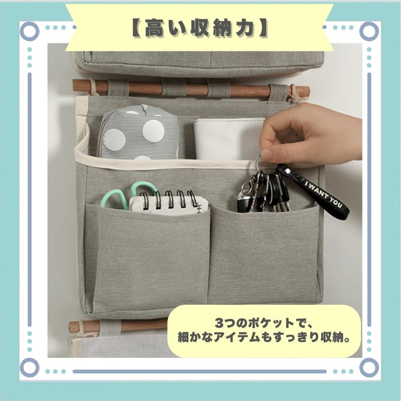 ideastore Wall Pocket, Wall Pocket, Storage Pocket, Door Pocket, Wall