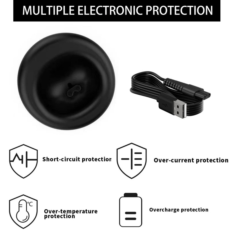 Replacement Charger for MANSCAPED Trimmer 2.0/3.0 with AC Adapter, Charging