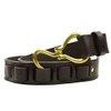 COUNTRY CLUB PREP Hoof Pick Leather Belt in Dark Brown