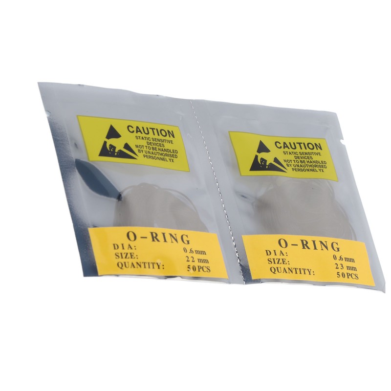 950pcs 0.6mm O Ring Set Sealing Rings Watch Rubber Seals
