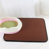 Large Litter Trapping Mat. Honey Comb Double Layer Cat Mat.
