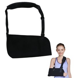 Kiuiom Arm Support, Shoulder Strap, Adjustable Arm Strap with Breathable Mesh for Men and Women, Arm Sling Shoulder, Arm Bracer, Crooked Shoulder, Armband, Arm Bandage, 1 Piece