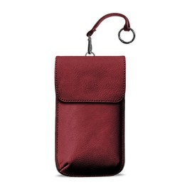 Save The Girls Swing Along, a crossbody swing with Phone Pocket, (3) Credit Card Slots, and Hidden Cash Pocket - Color: Burgundy