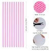 YAOSHENG 250-500 disposable black eco-friendly straws, suitable for party supplies,