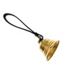 Leather Brass Wind Bell, Feng Shui Bell Good Luck Protection
