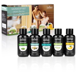Sample set sauna fragrance, sauna pour concentrate, 6 bottles of 50 ml
