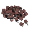 QUARKZMAN Pack of 50 1 Inch Sanding Sleeves Sandpaper Set