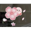 Kirby Cherry Blossom vinyl car decal 3 x 3 inches