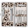 Manicure Kit, FAMILIFE 12pcs Nail Clippers Set Stainless Steel Multipurpose