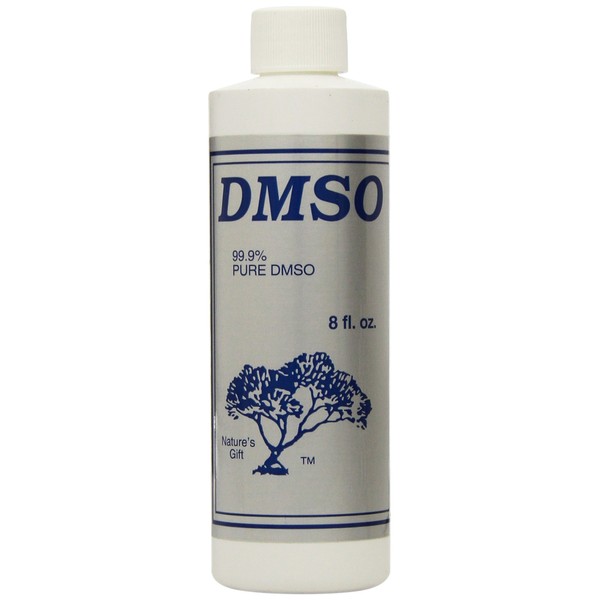 Nature's Gift 99.9% Pure DMSO Liquid, Plastic, 8 Fluid Ounce