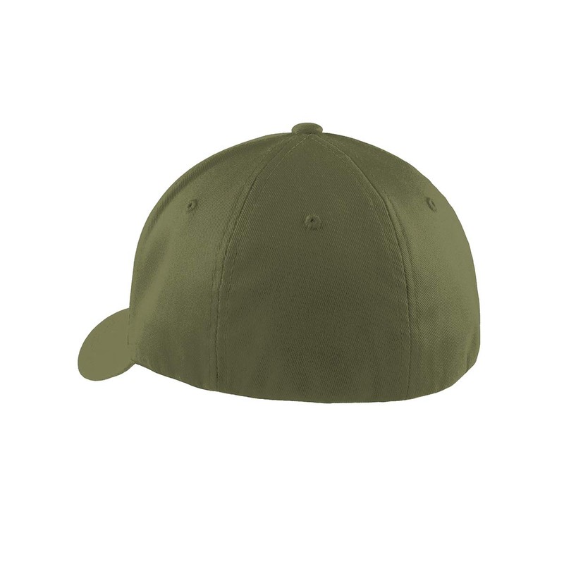 TOP HEADWEAR Flex Fit Baseball Cap - Olive Drab/Green -