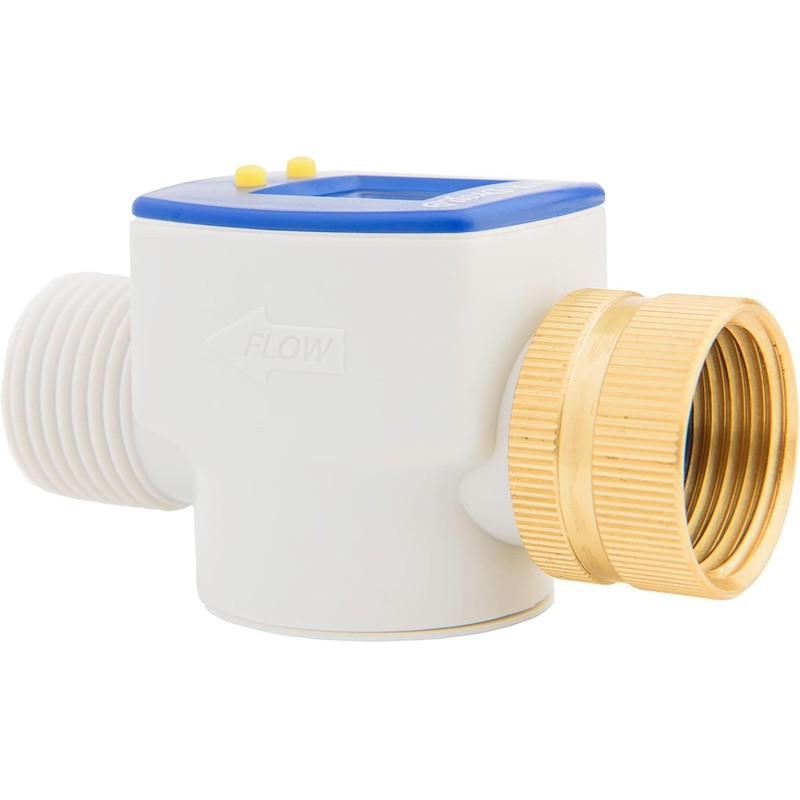 2-Pack P3 Water Flow Meter with Heavy Duty Brass Swivel