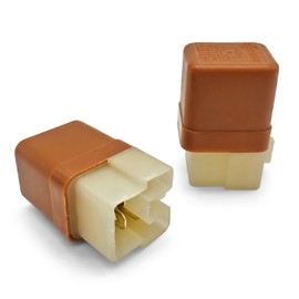 Meyffon 2Pcs 6 Pins 12VDC 30A Relay 25230-7996A 25230-79963 Fit for Nissan Leaf Altima Armada Fit for Infiniti QX50 QX60 Q70 QX80