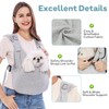 Supet Dog Carrier Sling for Small Dogs, Anti-Anxiety Dog Sling
