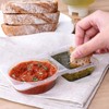 Pack of 20 Reusable Snack Pack Containers, Double Compartment Snack