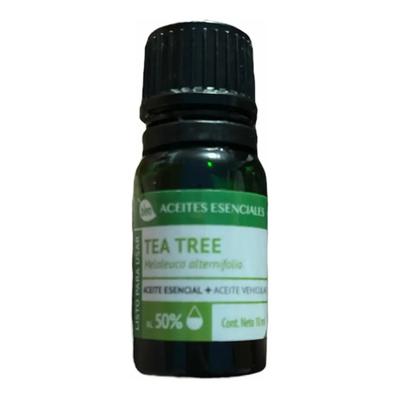 Aceite Esencial Tea Tree 10 Ml - Antiséptico, Antimicotico