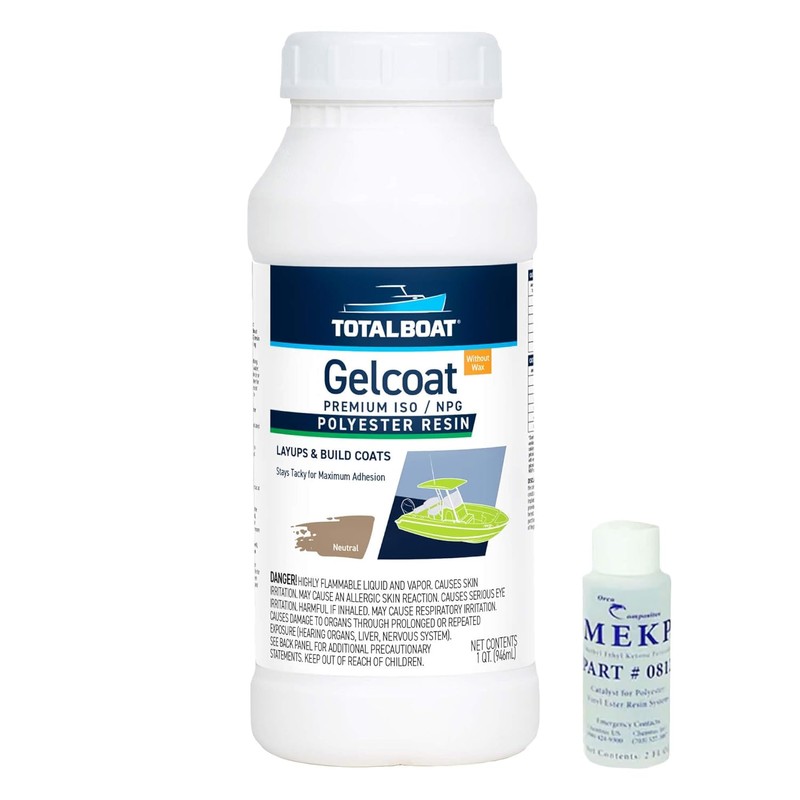 TotalBoat Marine Gelcoat for Boat Building, Repair and Composite Coatings