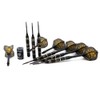 CUESOUL JAZZ-METAL 21g Steel Tip Black Coated Brass Dart Set