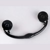MuDuJia 10-Pack 2 1/2" Glossy Black Bail Drawer Pull Drop
