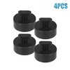 X AUTOHAUX 4 Pcs Jack Pad Adapter Rubber Jack Pucks