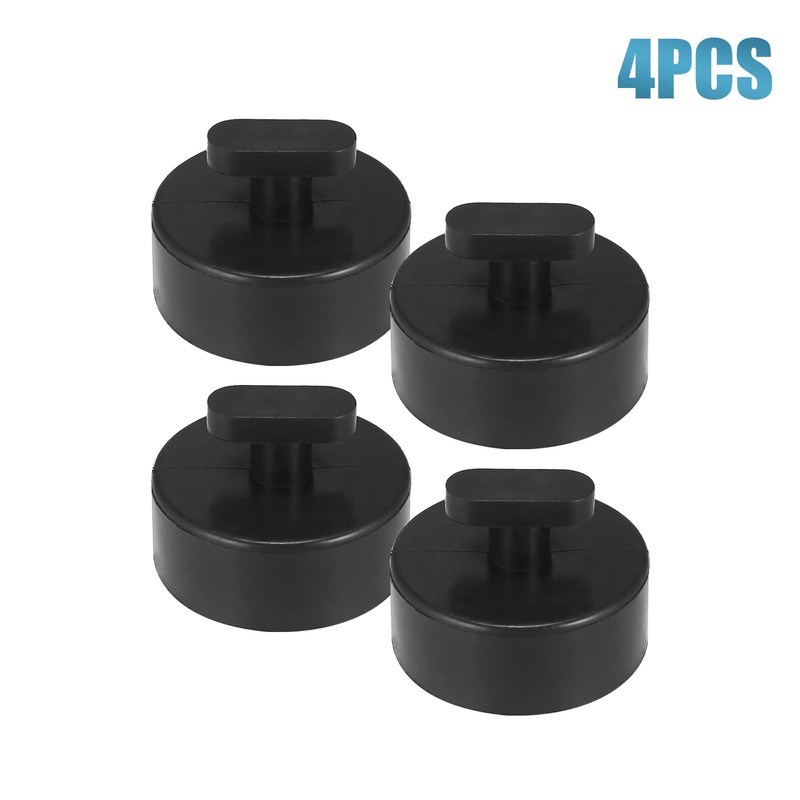 X AUTOHAUX 4 Pcs Jack Pad Adapter Rubber Jack Pucks