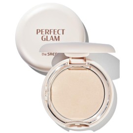 THESAEM Glam Glow Pact - Illuminating Pressed Powder for Oily & Combo Skin - Matte Finish with Radiant Finish - Sebum Control Pore Refining Pact with Natural Luminous Glow, 0.3oz.