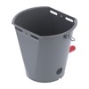 8L Plastic Feeder Bucket with Nipples Check Valves Feeding Equipment