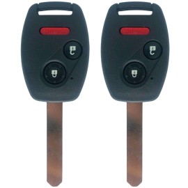 KEYXPRESS 2 For 2007 2008 2009 2010 Honda CRV CR-V Entry Remote Car Key Fob MLBHLIK-1T