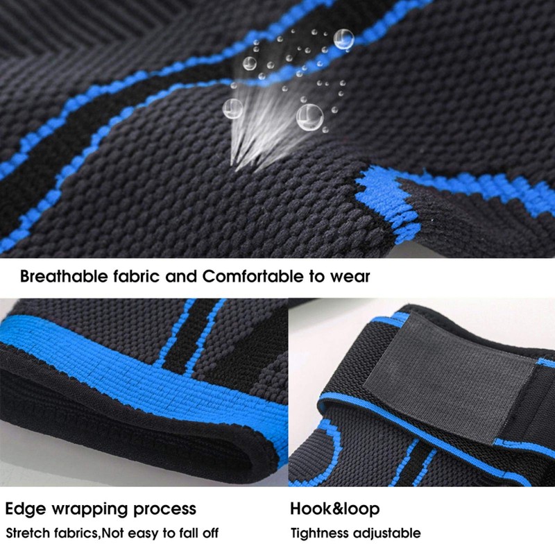 High Quality Breathable Nylon Fabric Ankle Support for Running (XL)