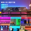 BTF-LIGHTING FCOB COB RGB LED Tape Light High Density Flexible