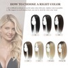 Aimeolyn Hair Toppers for Women Real Human Hair,Hairs Toppers for