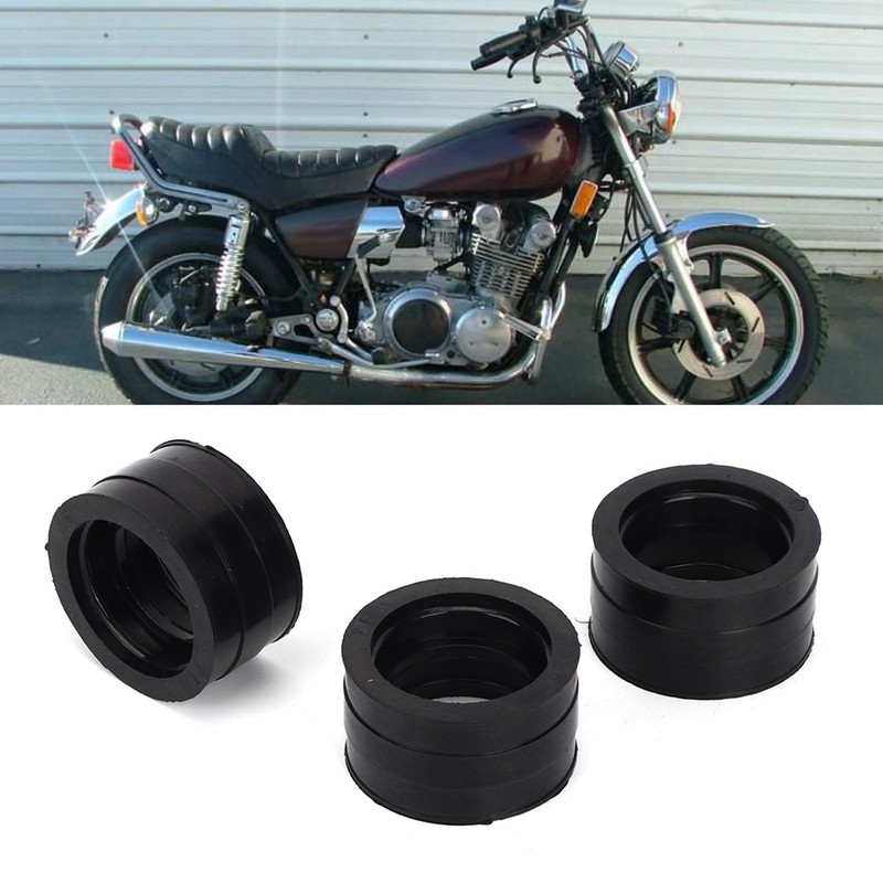 3pcs Carburetor Intake Manifold Boot Joint Fit for Yamaha XS750