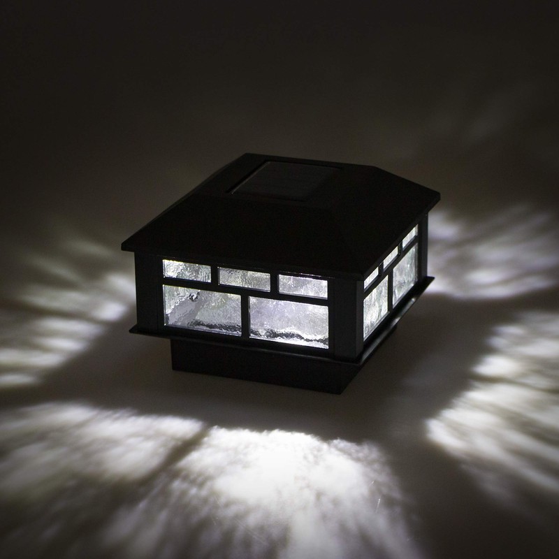 GreenLighting 12 Pack Modern Design Solar Powered 10 Lumen Post