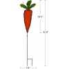 YK Decor Metal Easter Carrot Garden Stake Decorative Yard Sign
