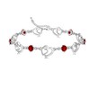 Cosie Lily Women's Bracelet 925 Sterling Silver Heart Bracelets Women
