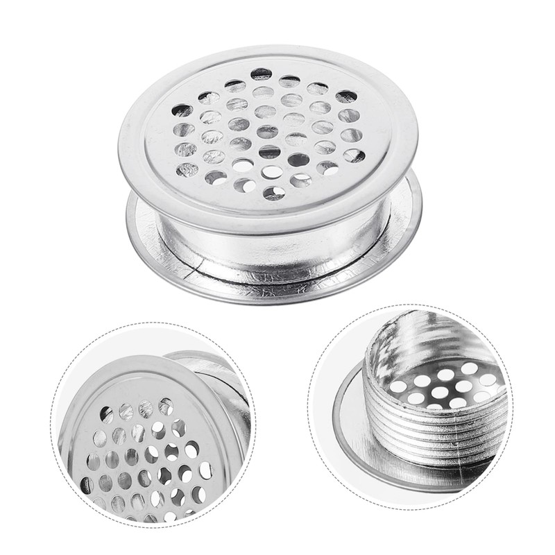 Tofficu 10pcs Stainless Steel Ventilation Louvers for Heat Emission Durable