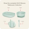 NUK Silicone Baby Tableware Bundle, Includes 1 Plate, 1 Bowl,