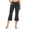 MOVE BEYOND Buttery Soft Women's Bootcut Yoga Capris with 4