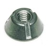 Tri-Groove Tamper Proof Security Nuts Zamak 5 Zinc 3/8"-16 -