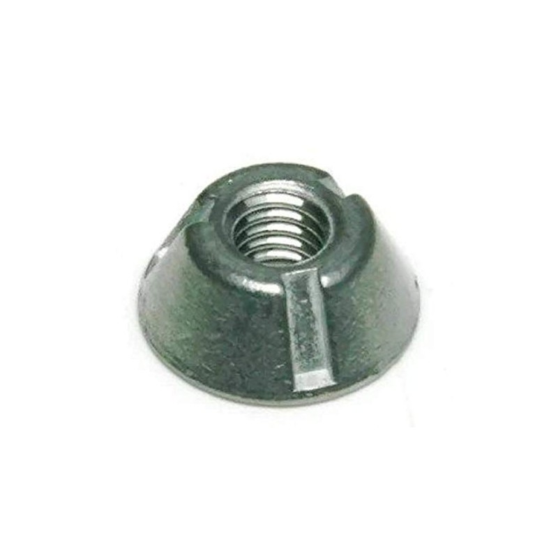 Tri-Groove Tamper Proof Security Nuts Zamak 5 Zinc 3/8"-16 -