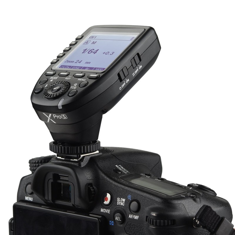 GODOX XPro-S TTL II 2.4G Wireless Flash Trigger High Speed