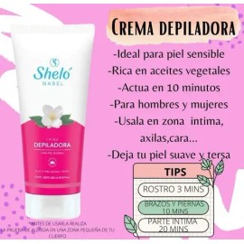 Crema Depiladora De Shelónabel