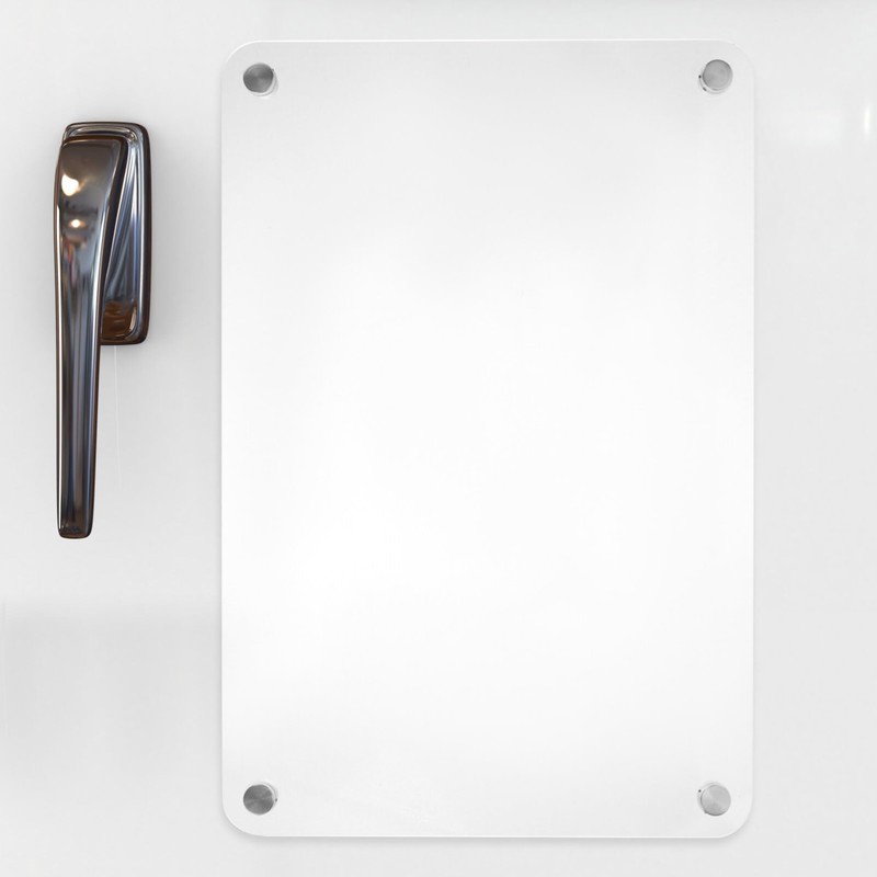 Operitacx Magnetic Board Acrylic Dry Wipe Clean for the Fridge
