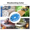 8 Teeth Milling Cutter Wood Carving Disc 8 Teeth Milling