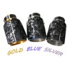 Kipalm Carbon Fiber Exhaust Tip Bolt-On Exhaust Pipe Glossy Forged