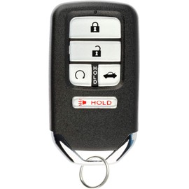 KeylessOption Keyless Entry Remote Start Smart Car Key Fob for Honda Civic 2016 2017 2018 KR5V2X