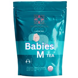Secrets Of Tea - Babies M Tea: Caffeine-Free- Baby Colic & Gas Calm Herbal Blend- 20 Sachets