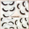 Brown Lashes Strips False Eyelashes D-Curl 12mm Short Fluffy Cat
