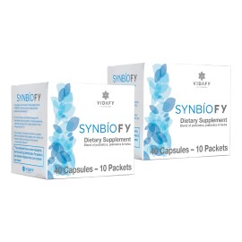 2 Pack Synbiofy Probioticos Integral Vidafy Sin Sabor